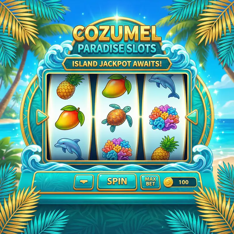 Tragamonedas en línea con temática tropical de Cozumel